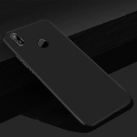 Силиконов гръб ТПУ МАТ ултра тънък за Xiaomi Redmi Note 6 Pro черен